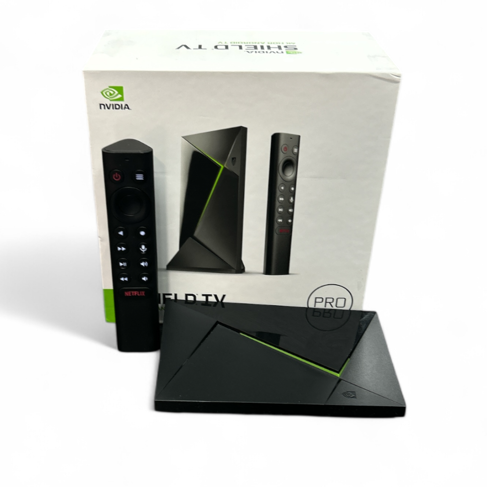 Pre-owned Nvidia Shield Pro Android TV 4K HDR 16GB (2019 Pre-owned Nvidia Shield Pro Android TV 4K HDR 16GB (2019